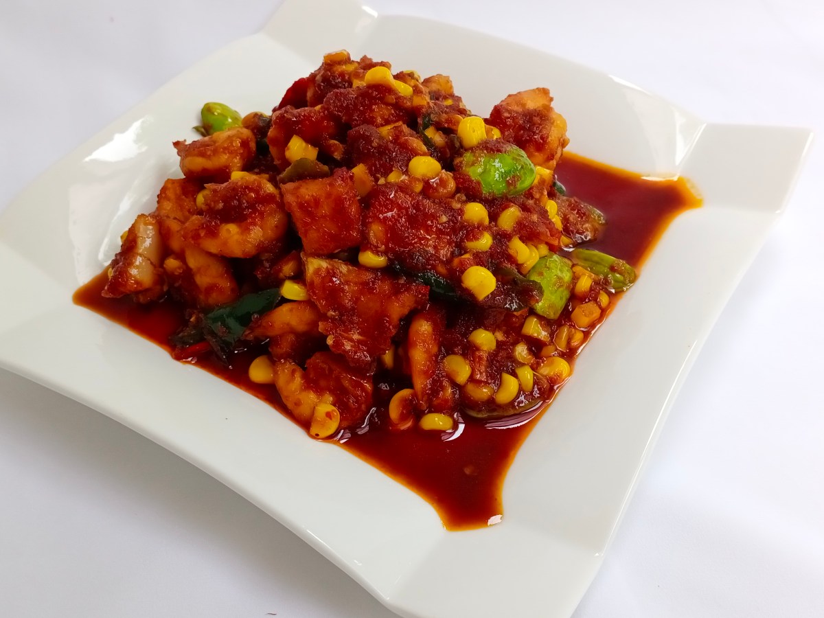 UDANG MASAK TAUCO